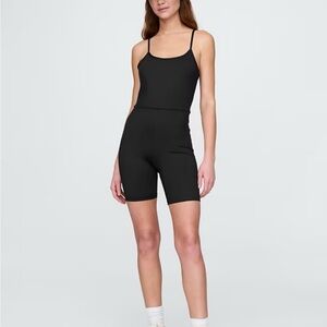 NWOT GapFit Biker Short Romper, L